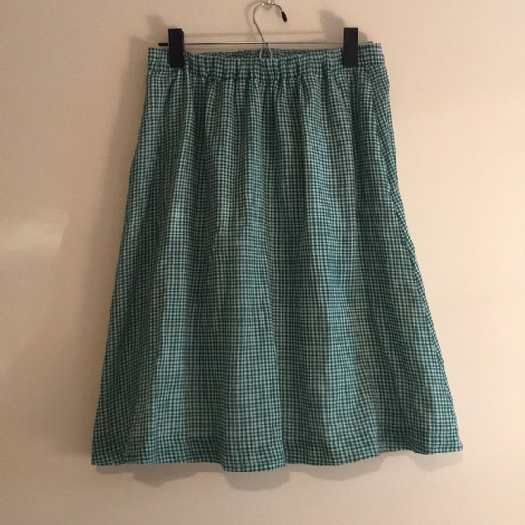 J. Crew Factory Dresses & Skirts - MOVING SALE!! 🎉 J. Crew  Gingham Skirt